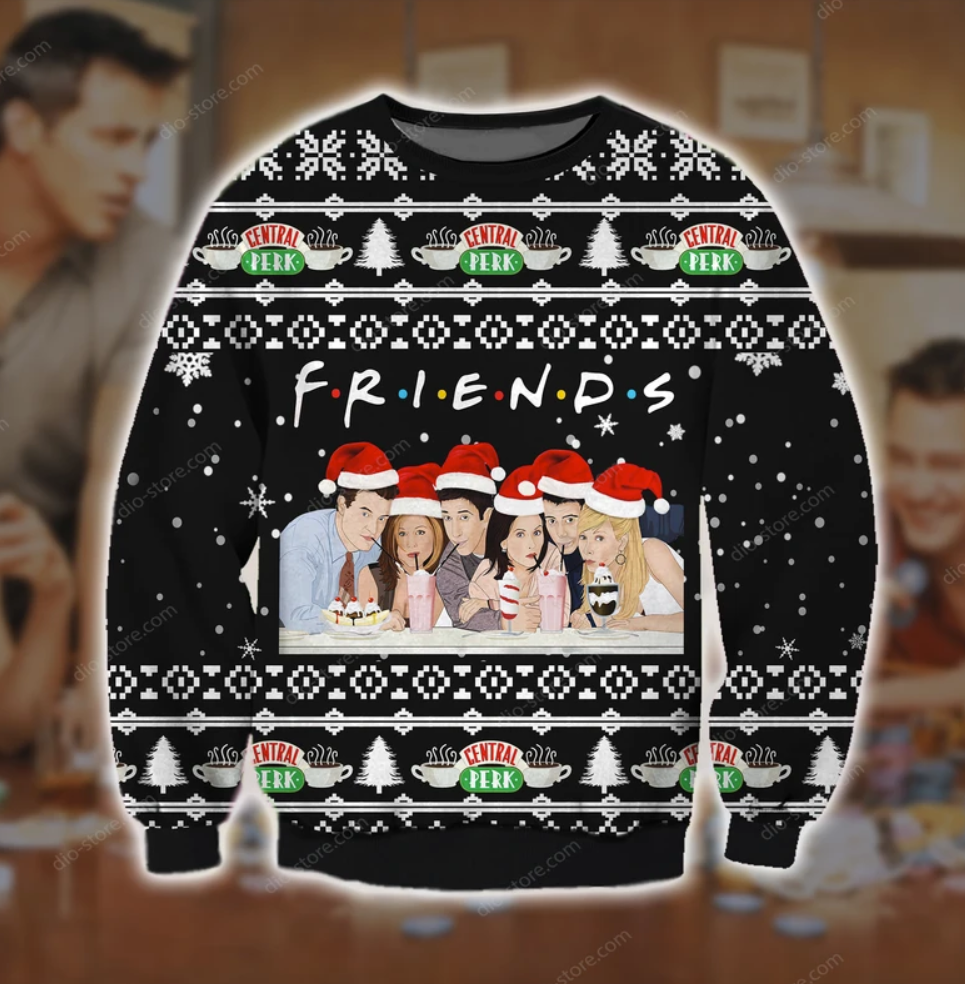 Friends TV show ugly sweater