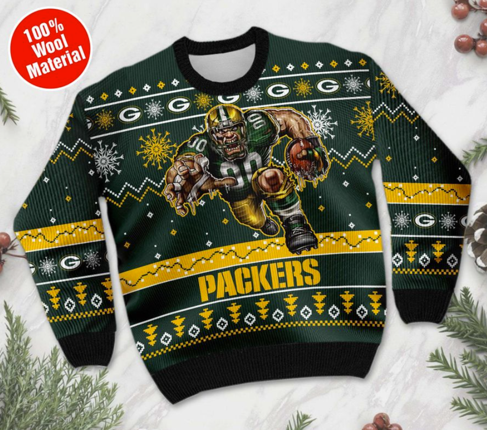 Green Bay Packers ugly sweater