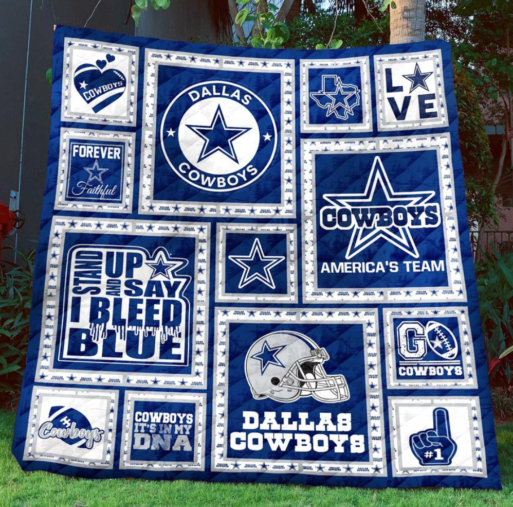 I love Dallas Cowboys 3D quilt