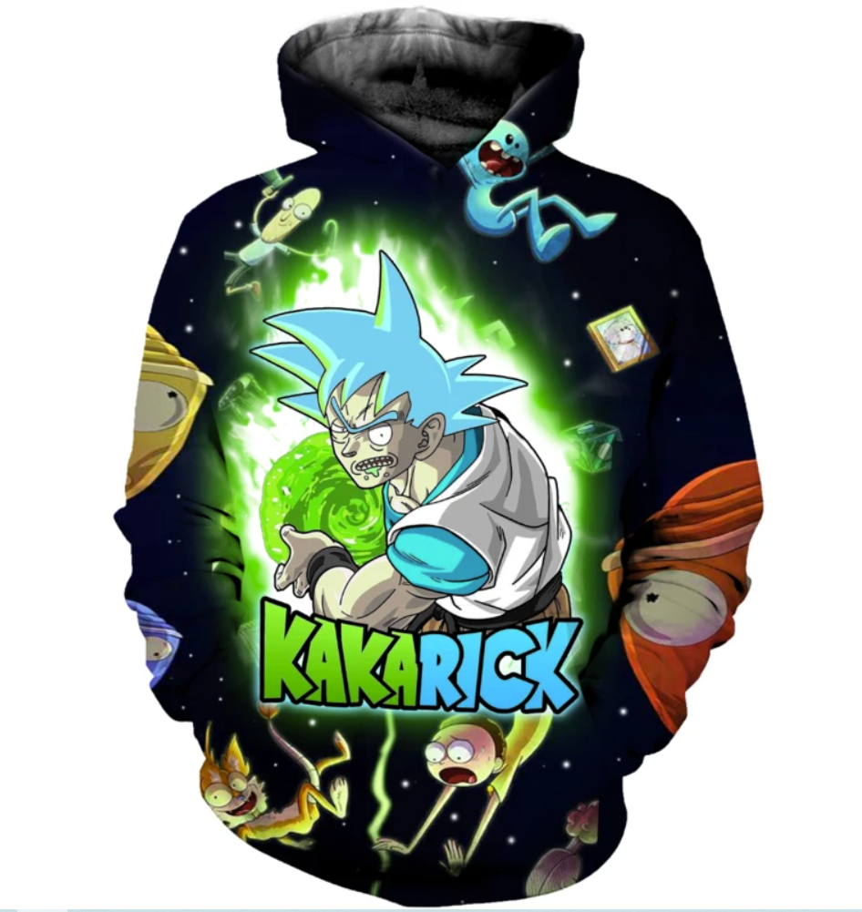 Kakarick all over printed 3D hoodie