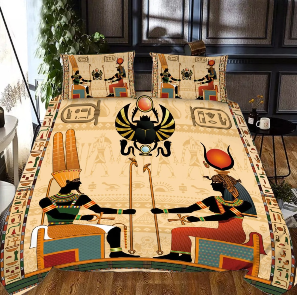 Ancient Egyptian bedding set