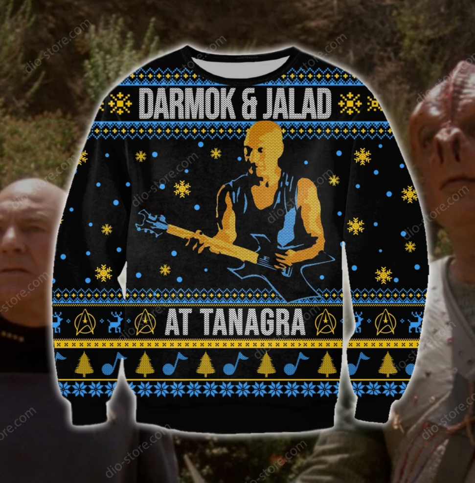 Darmok and Jalad at tanagra 3D ugly sweater