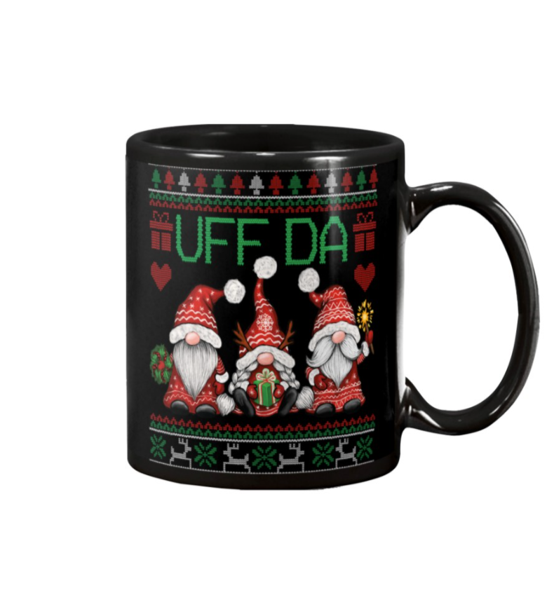 Gnomes UFF DA mug