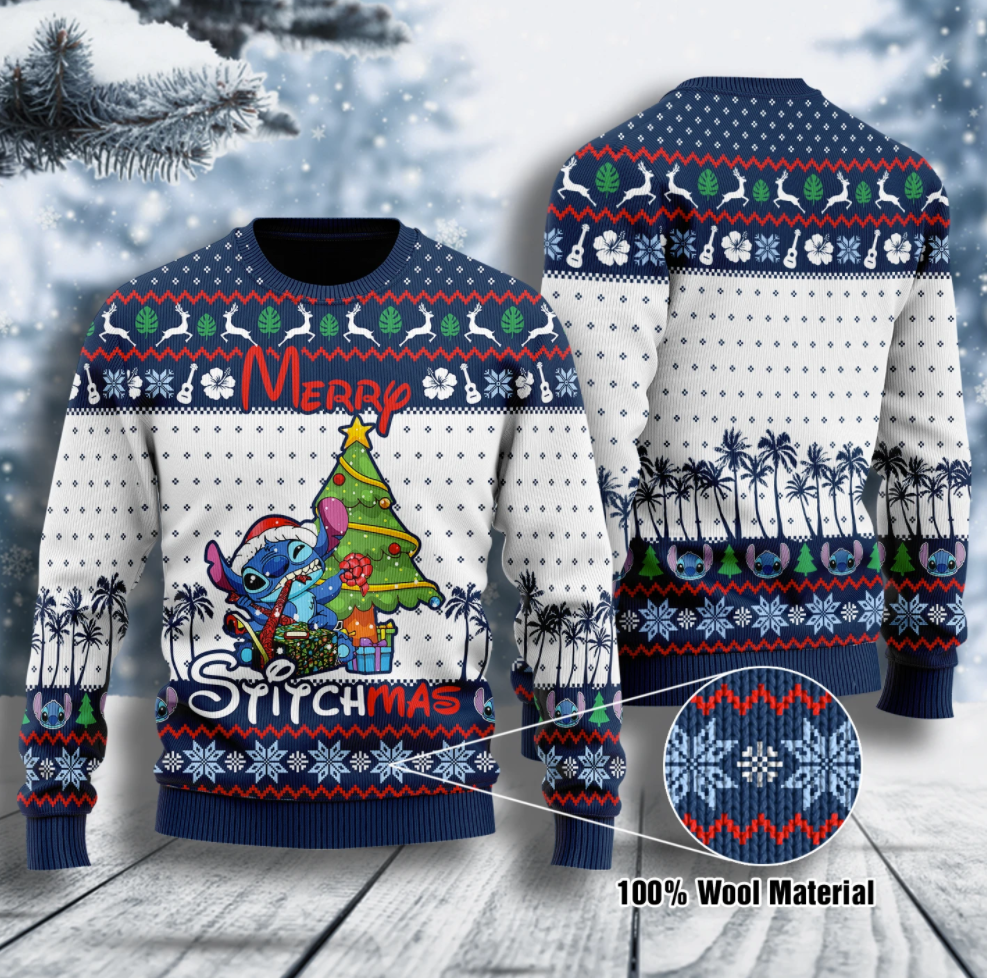 Merry Stitchmas ugly sweater