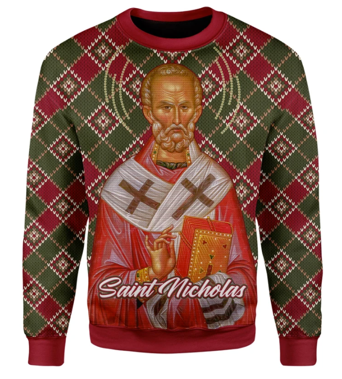 Saint Nicholas ugly sweater