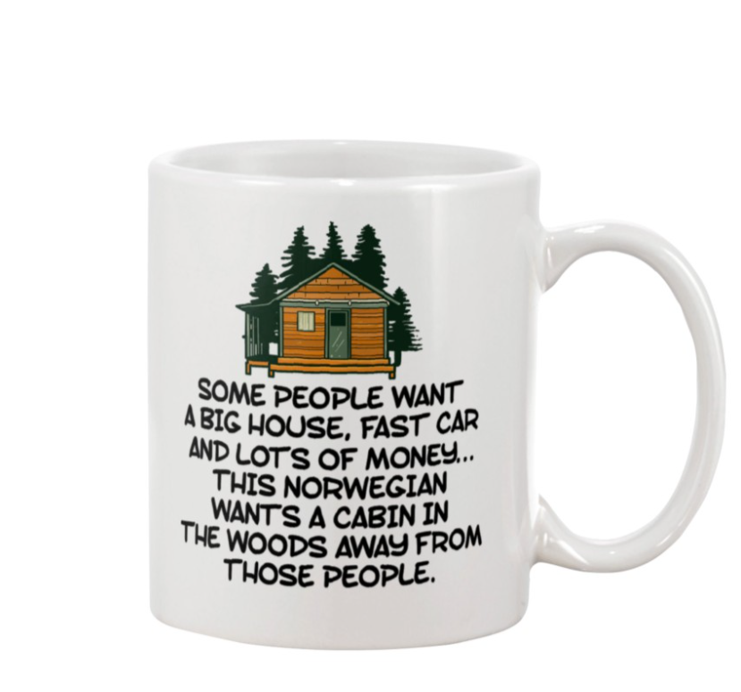 Some people want a big house fast car and lots of money mug