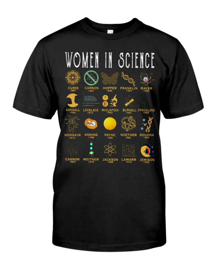 Women in science shirt