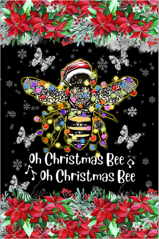 Oh Christams Bee oh Christmas Bee poster