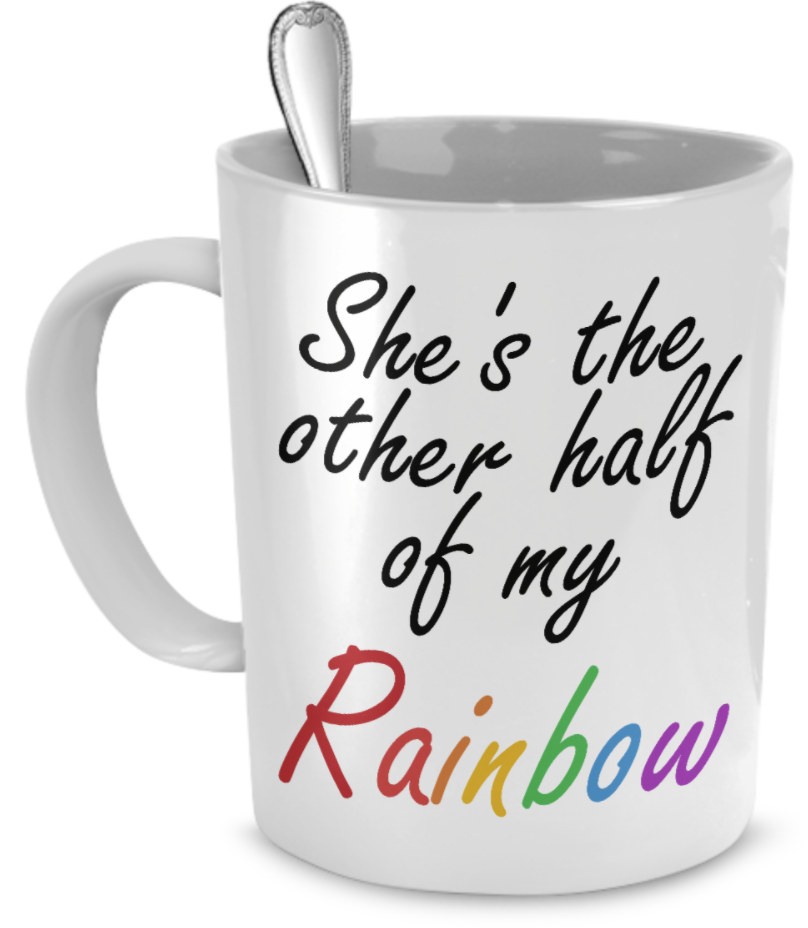 She's the other half of my rainbow mug