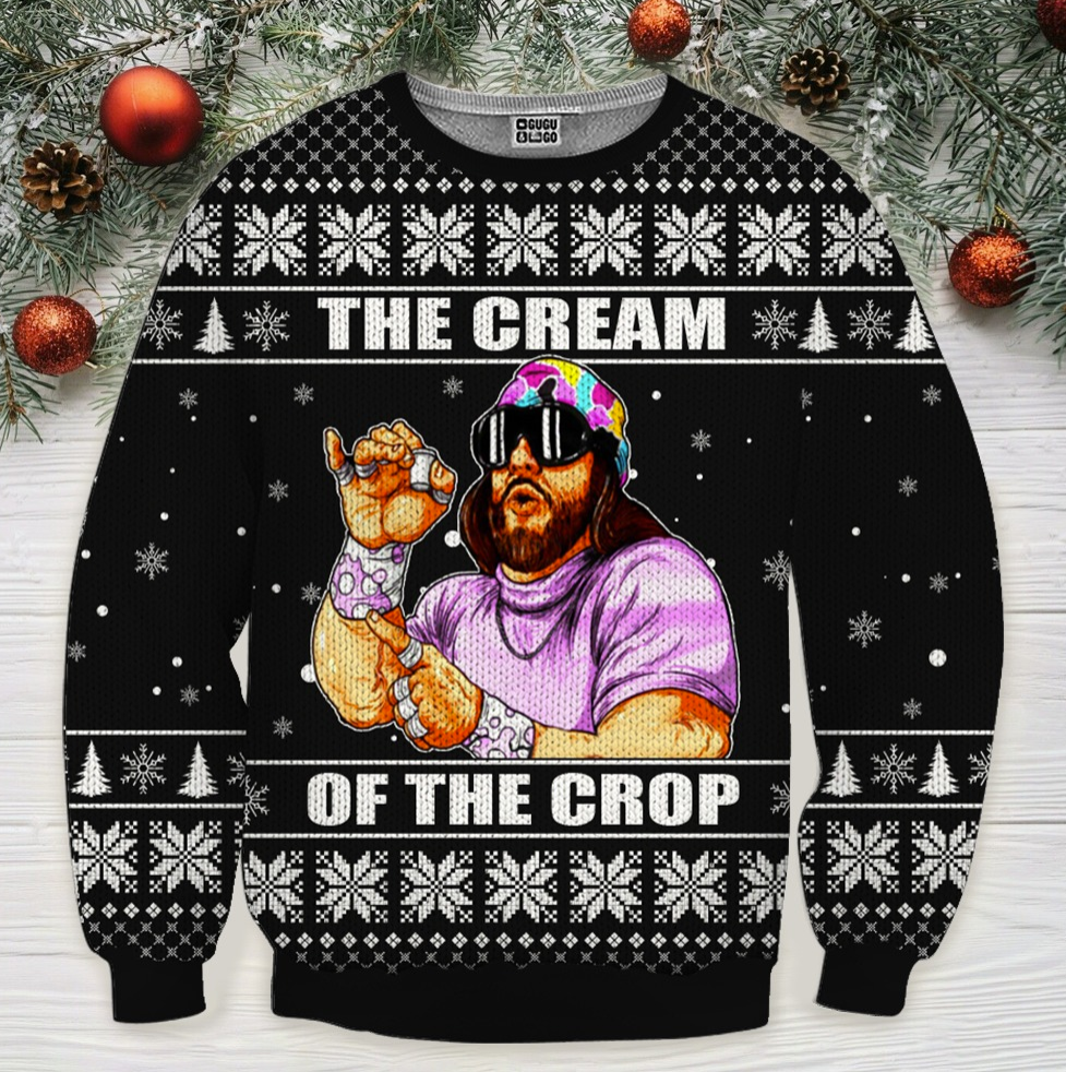 The cream of the crop ugly sweater