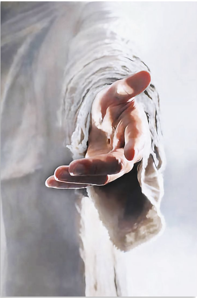 Jesus give me your hand poster