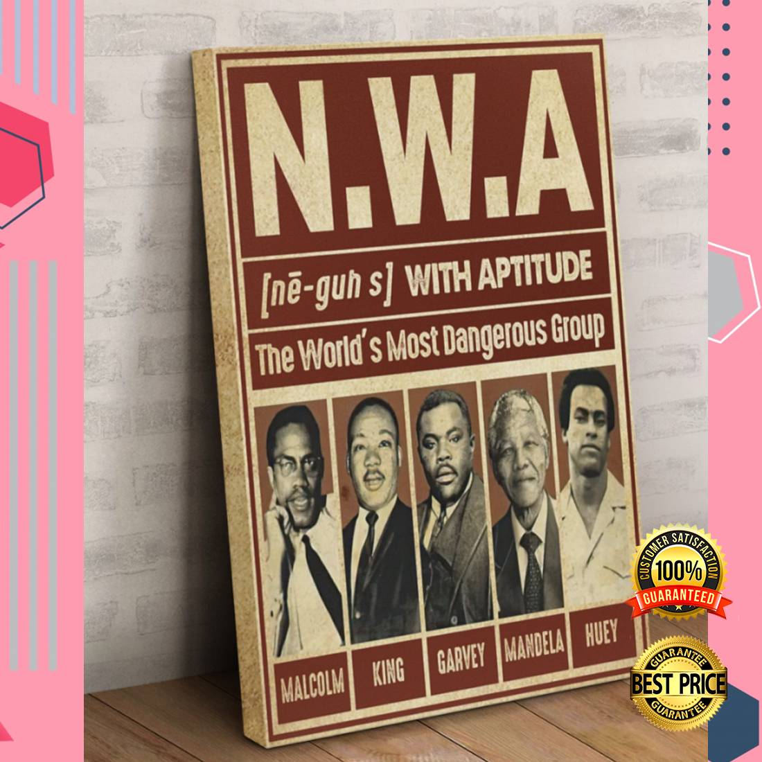 NWA the world's most dangerous group canvas 5