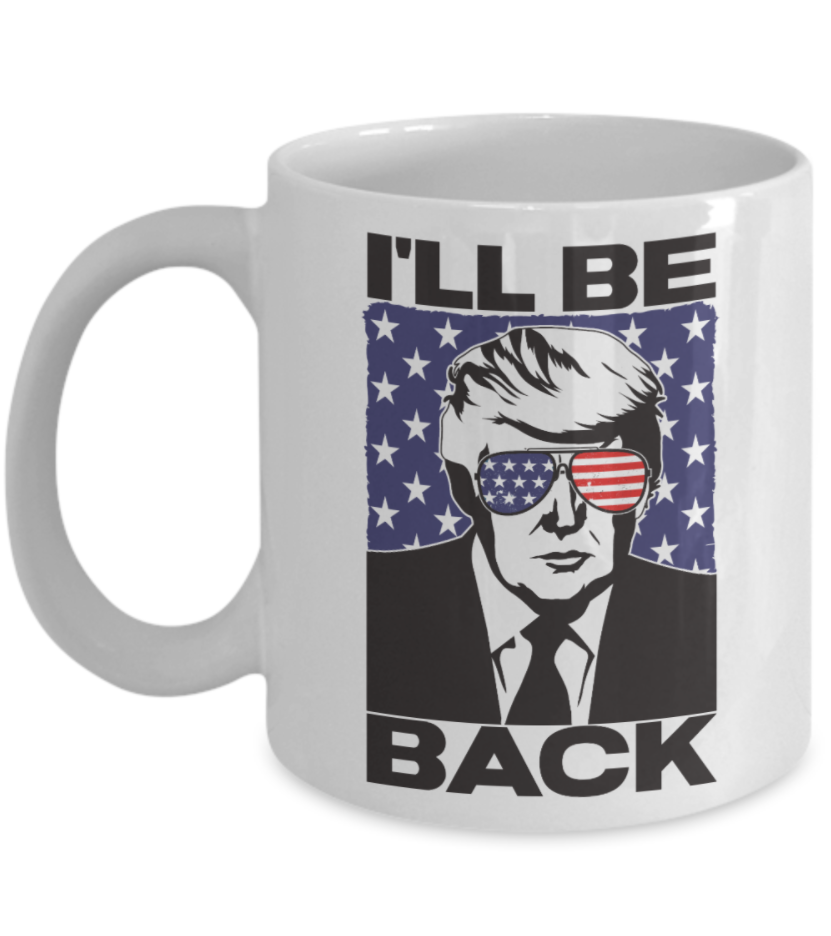Trump i'll be back mug