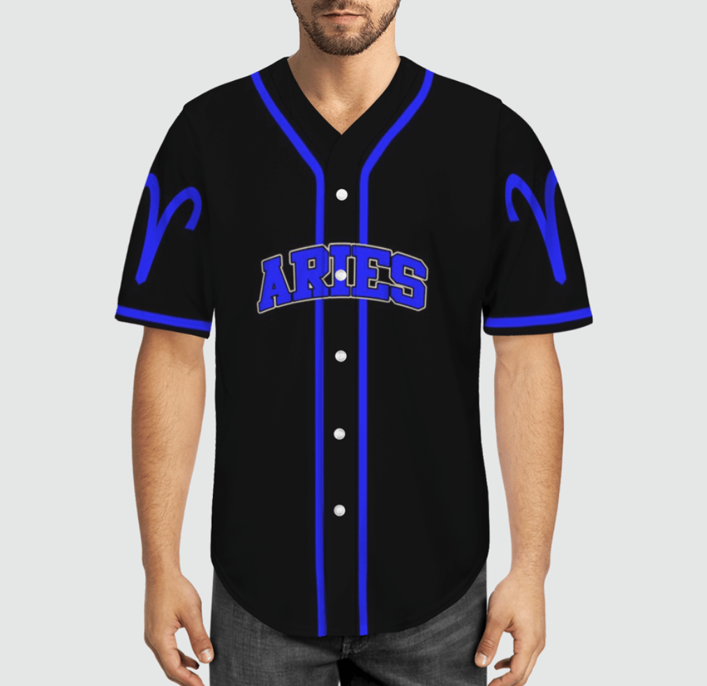 Aries baseball jersey