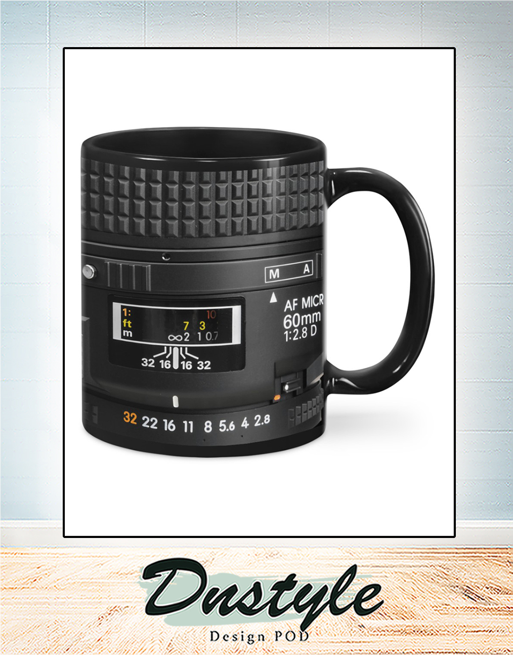 Photographer detail lens mug