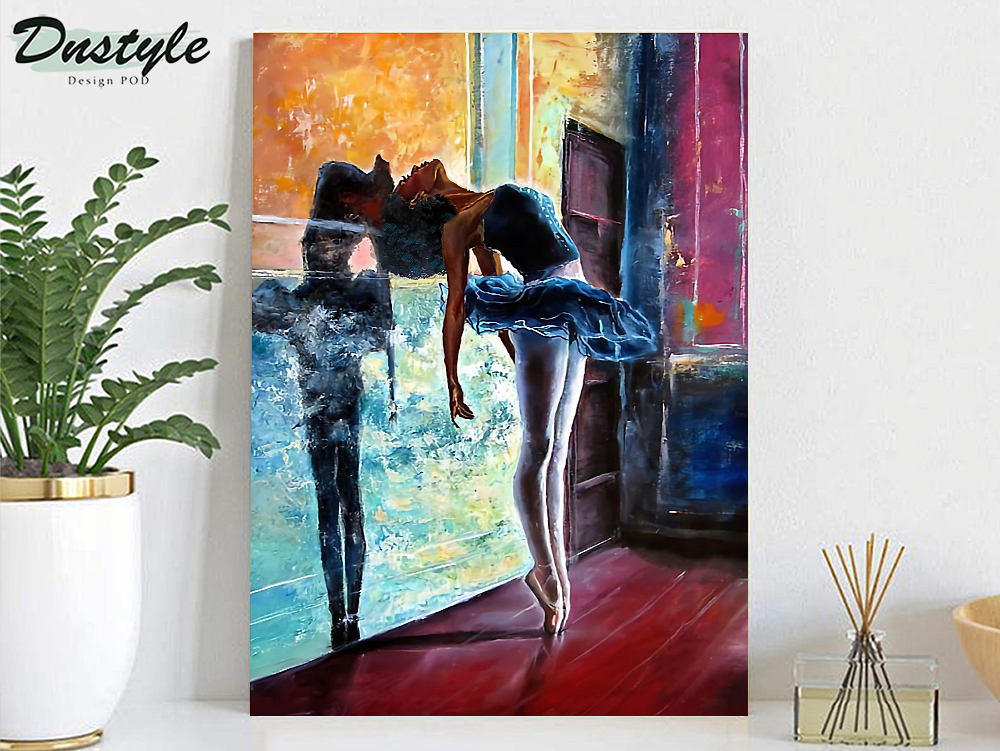 Ballet dancer painting poster A2