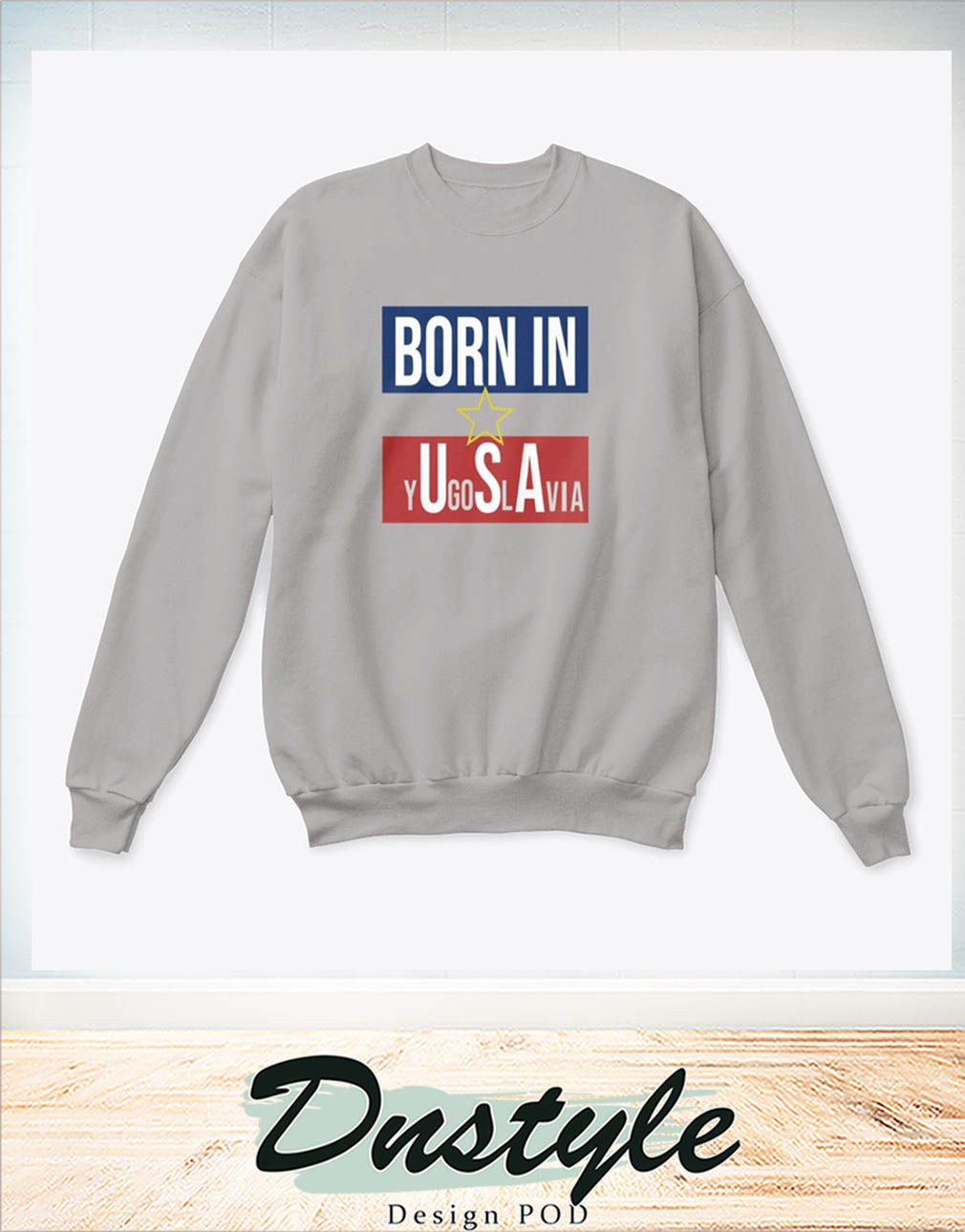 Born in YU-GI-OH-SLAVIA sweatshirt