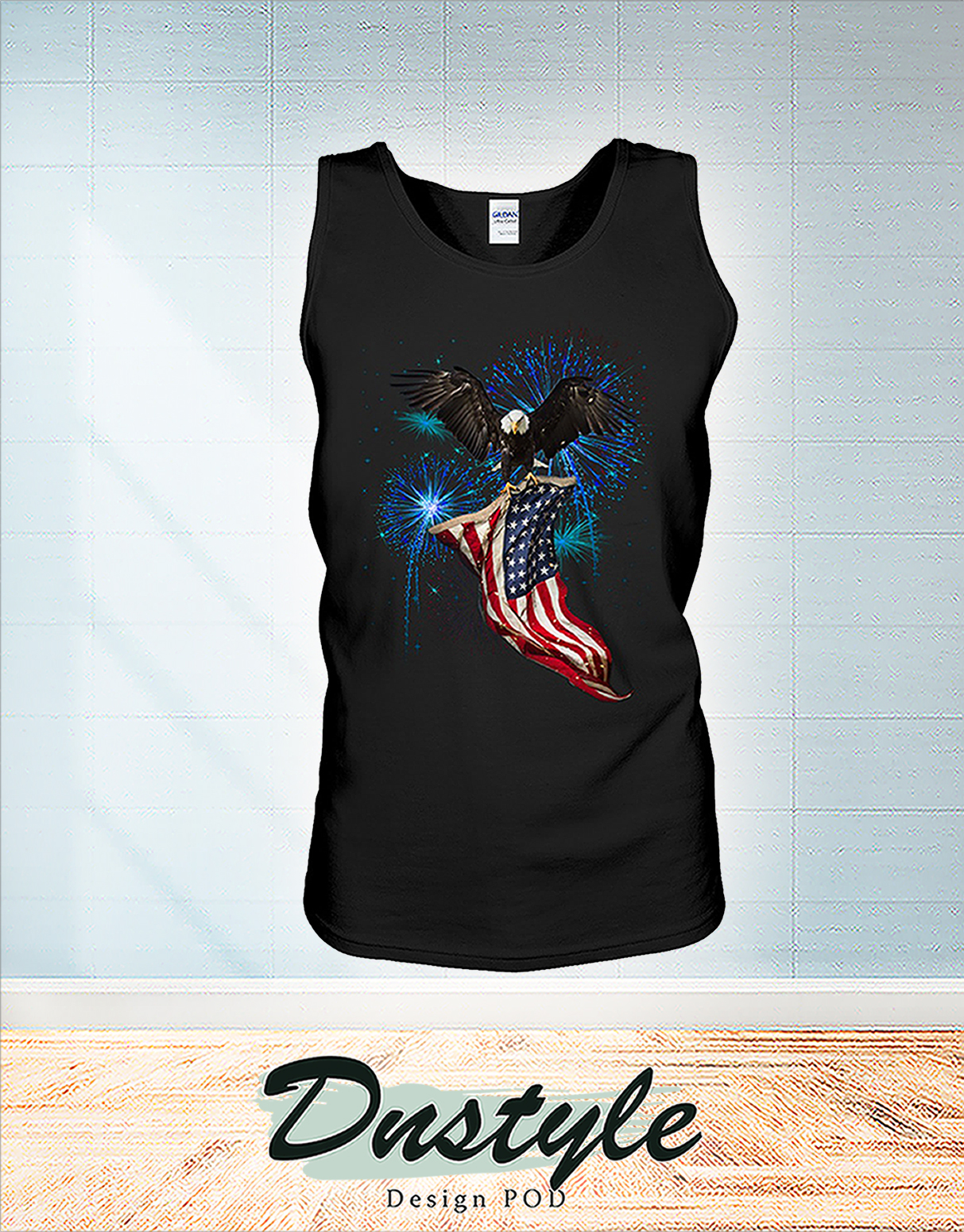 Eagle loyal to my country 4th july tank