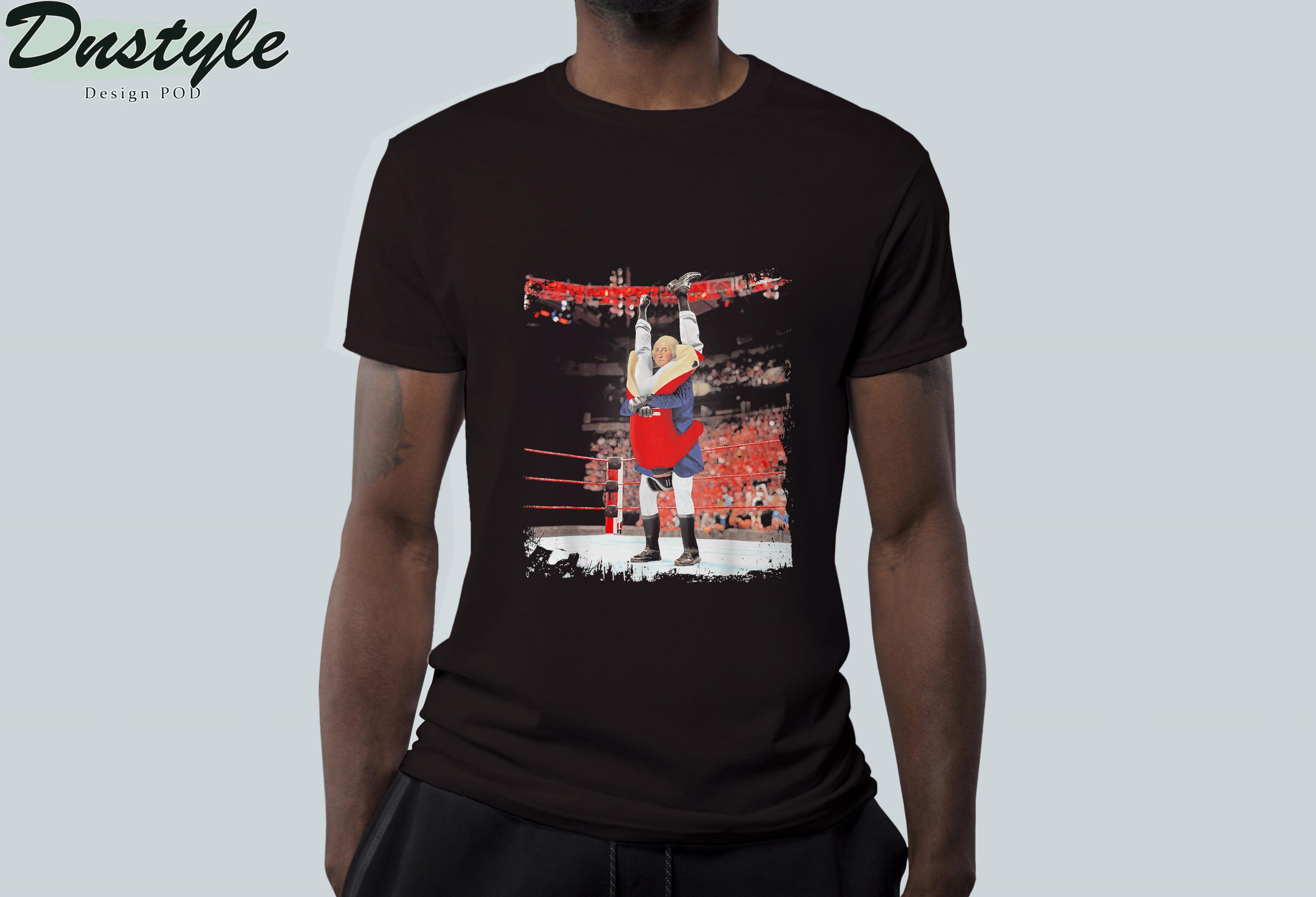 George washington wrestling t-shirt 2