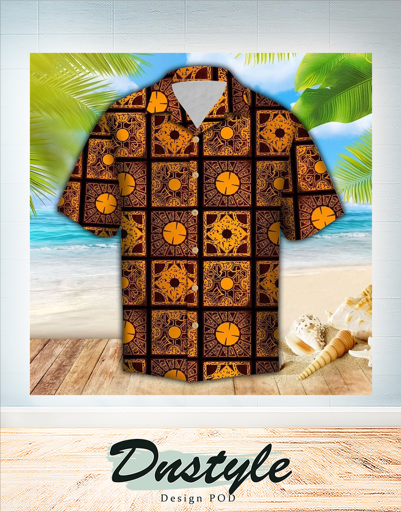 Lemar pattern hawaiian Shirt 1