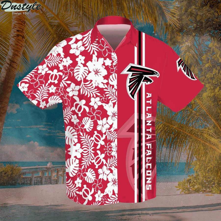 Atlanta falcons nfl football hawaiian shirt