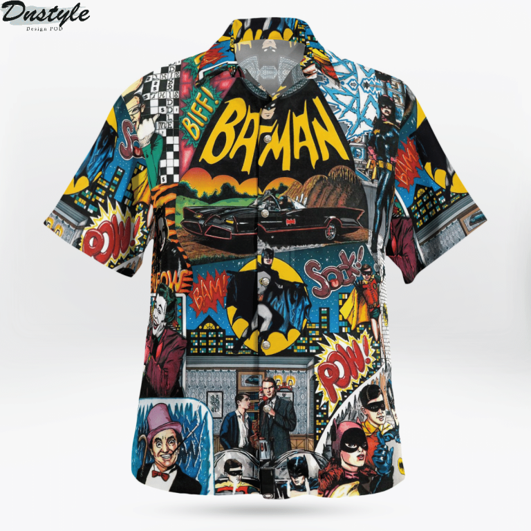 Batman 1966 tv series hawaiian shirt