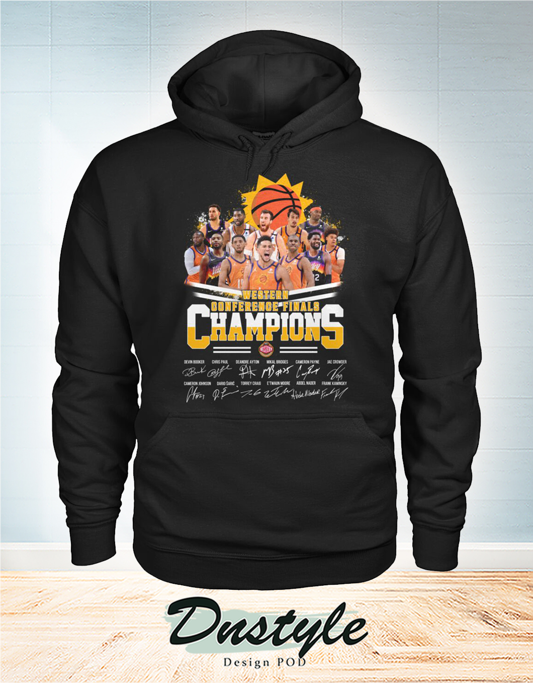 Phoenix Suns western conference finals champions signature hoodie
