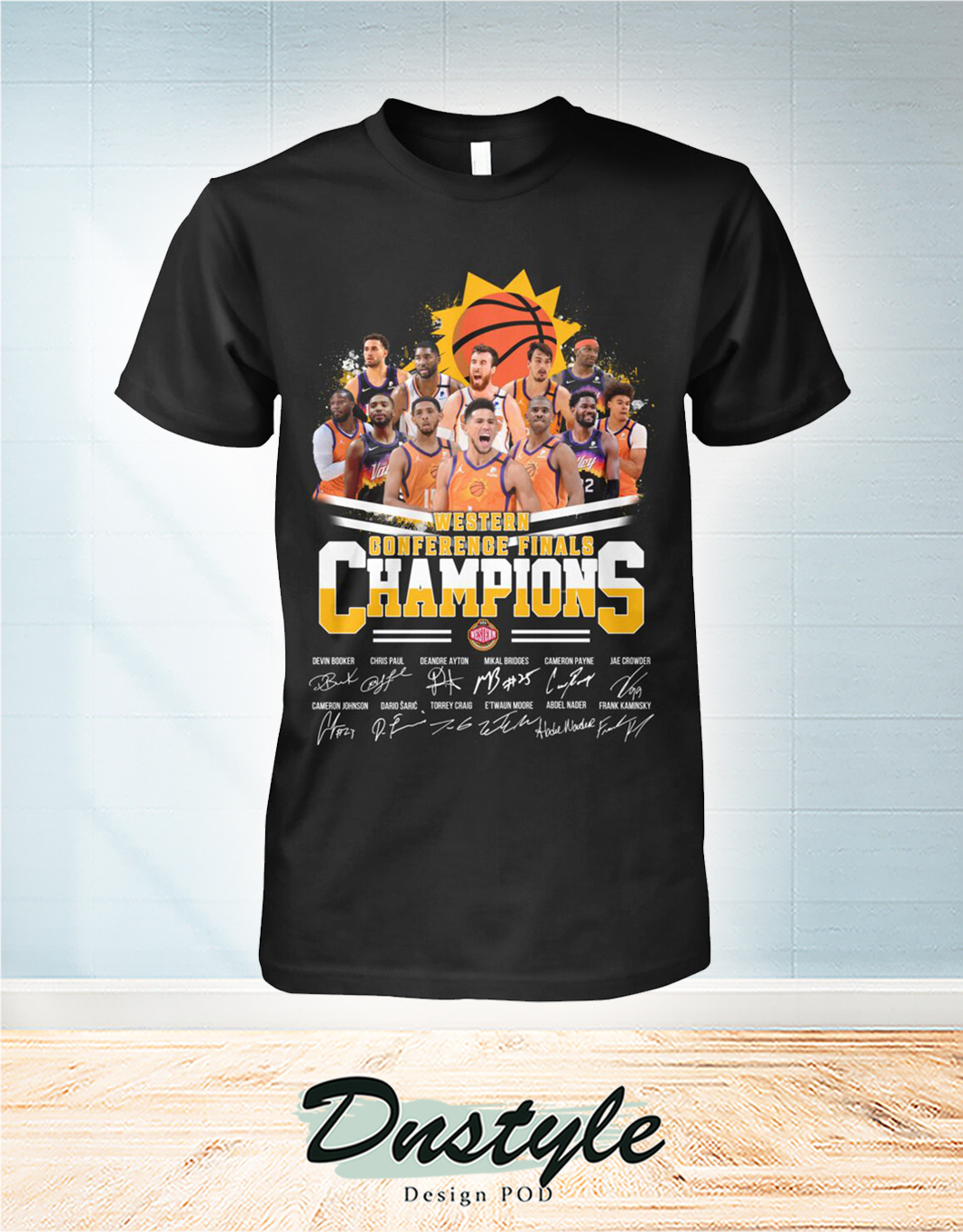 Phoenix Suns western conference finals champions signature t-shirt