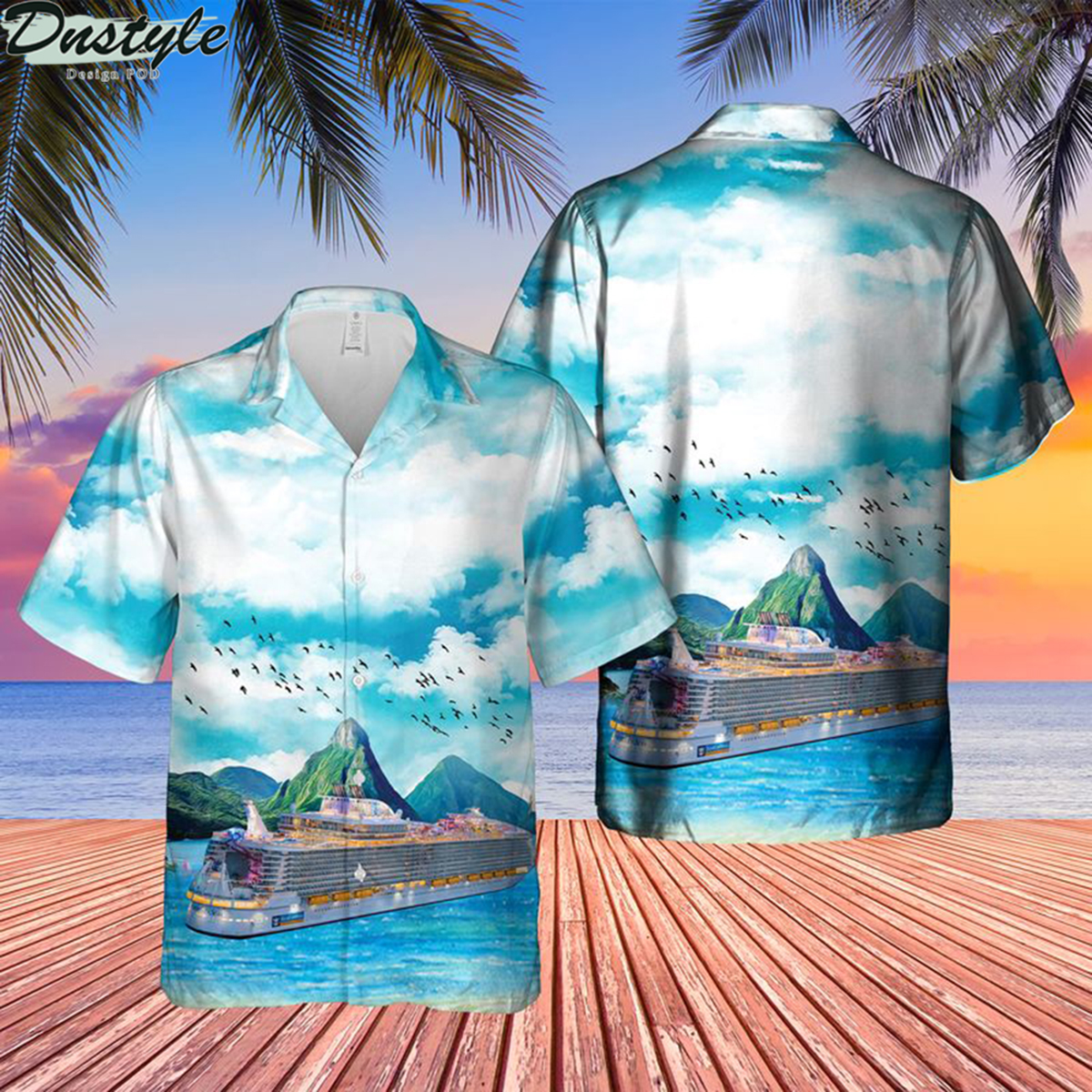 Royal caribbean international symphony of the seas hawaiian shirt 1