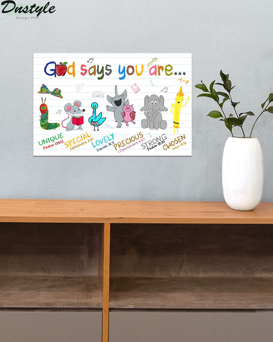 School god says you are poster 1