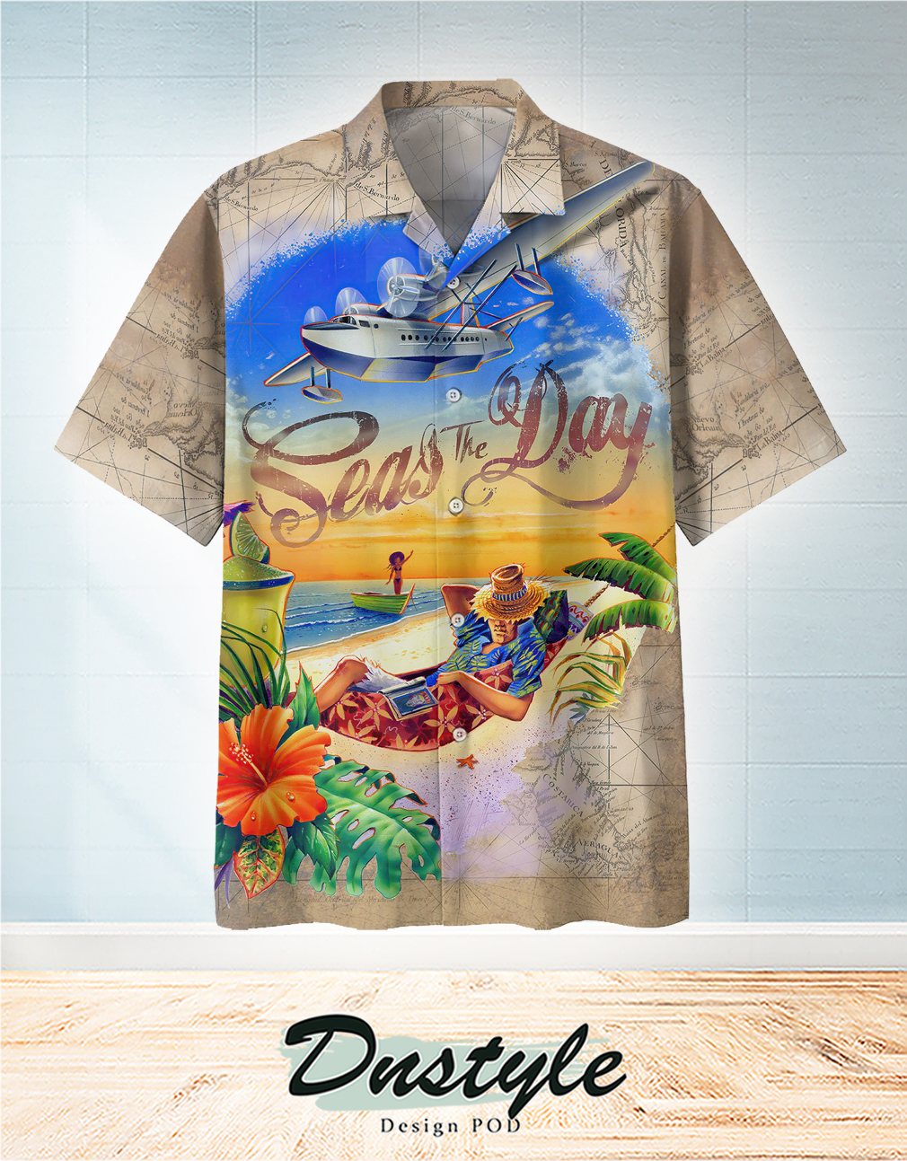 Seas the day Hawaiian Shirt
