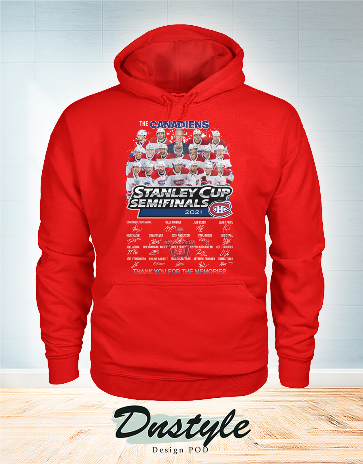 The canadiens stanley cup semifinals 2021 signature hoodie