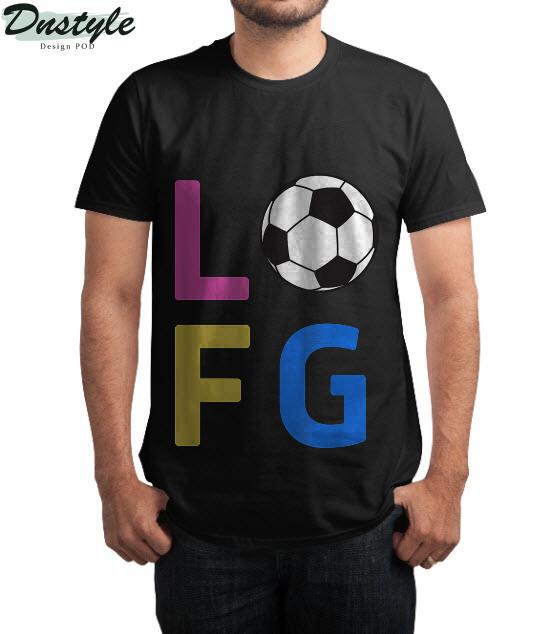 Womens LFG Let's Go Women Soccer Gameday Sports Battle Cry T-Shirt 2