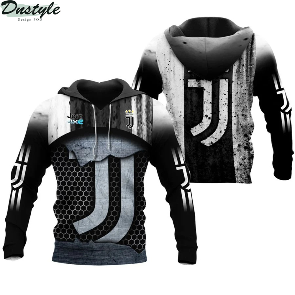 Juventus 3d all over printed hoodie