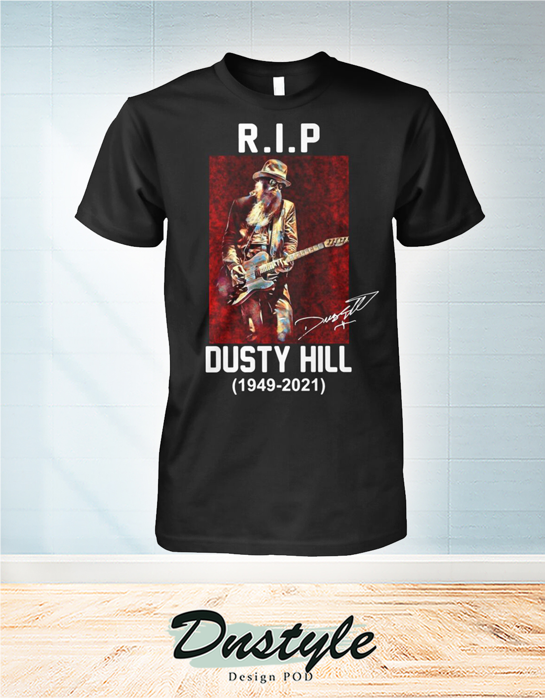 RIP Dusty Hill 1949 2021 shirt