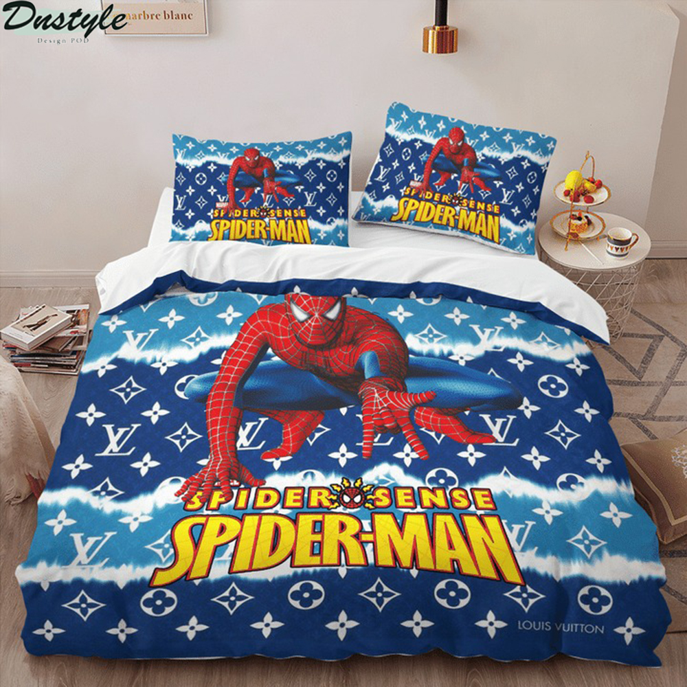 Spider man spider sense 3d bedding set 1
