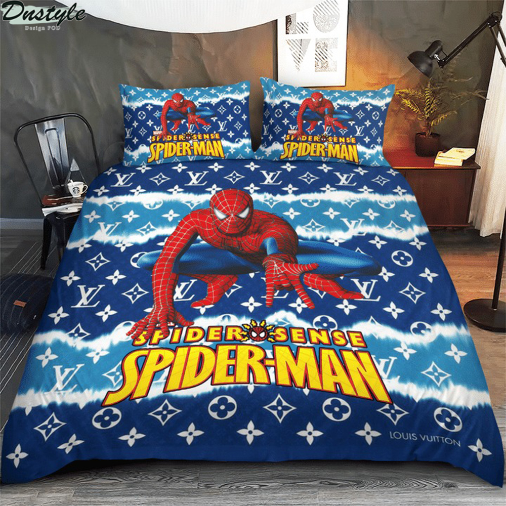 Spider man spider sense 3d bedding set