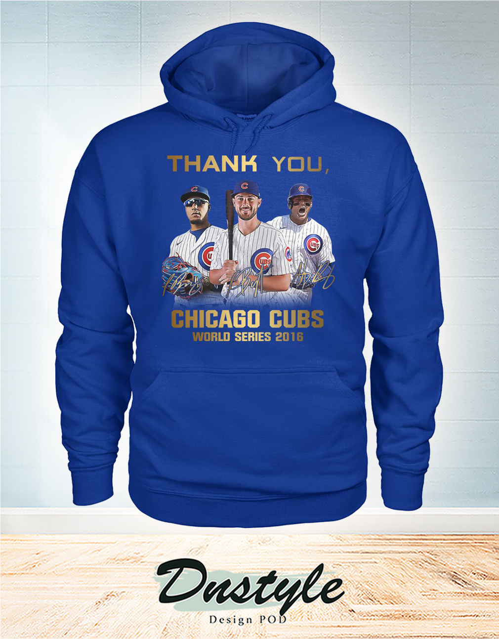 Thank you Chicago cubs world series 2016 hoodie