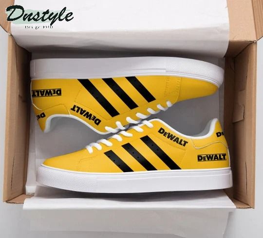 Dewalt yellow Stan Smith low top shoes
